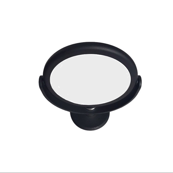 Danielle Creations Black Round Vanity Mirror - Picture 10 of 10